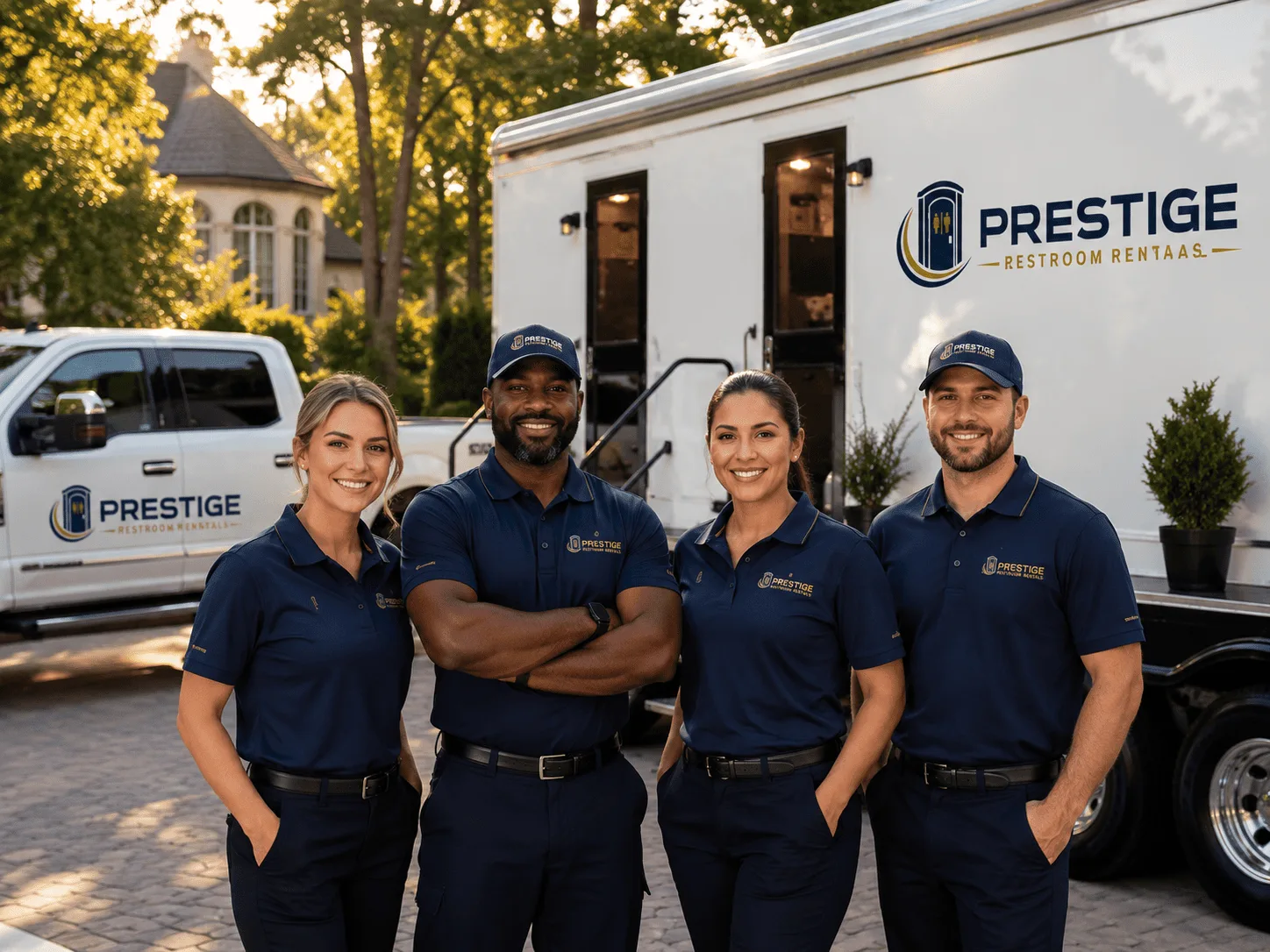 Trusted Luxury Portable Restrooms company in Wenden, AZ